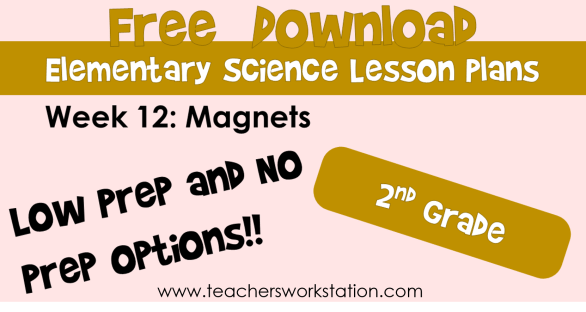 Week 11 Science Lessons: Energy (2nd Grade)