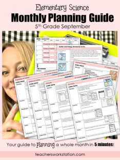 5th Grade Science October Lesson Plans